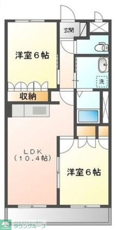 コンフォースさくらの物件間取画像
